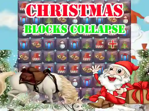Igra Christmas Blocks Collapse spletu