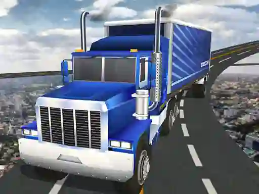 Igra Impossible Truck Track Driving spletu