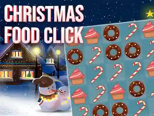 Igra Christmas Food Click spletu