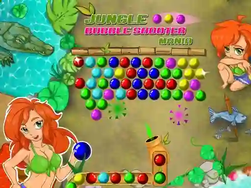 Igra Jungle Bubble Shooter Mania spletu