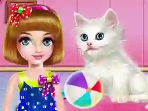 Igra Kitty Care and Grooming spletu