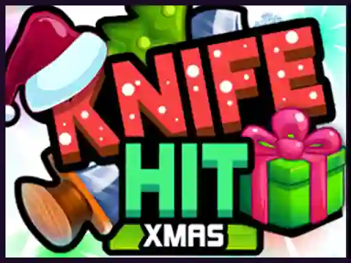 Igra Knife Hit Xmas spletu