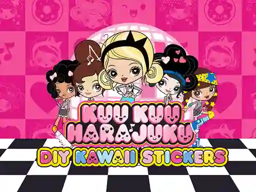 Igra Kuu Kuu Harajuku Stickers spletu