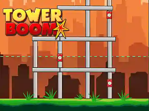 Igra Tower Boom spletu