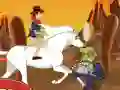 Igra Cowboy Shoot Zombies spletu