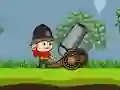 Igra Cannons and Soldiers mountain offense spletu