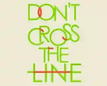 Igra Don't Cross the Line spletu
