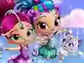 Igra Shimmer and Shine Dress up spletu