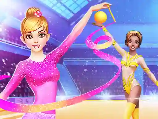 Igra Gymnastics Girls Dress Up Game spletu