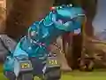 Igra Dinotrux builder create & print spletu
