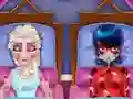 Igra Ladybug And Elsa's First Aid spletu