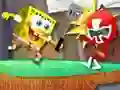 Igra Nickelodeon Paper battle multiplayer spletu