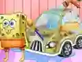 Igra Spongebob Car Cleaning spletu