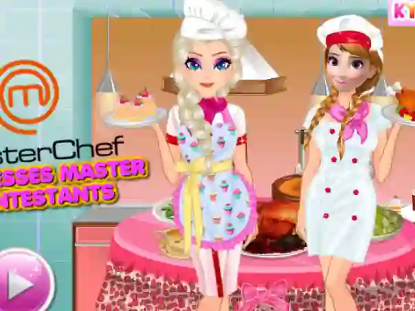 Igra Princesses Masterchef Contestants spletu