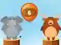 Igra Jungle Balloons Subtraction spletu