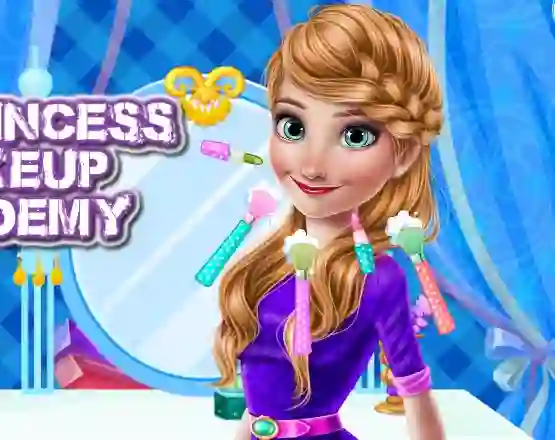 Igra Ice Princess Make Up Academy spletu