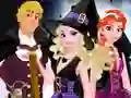 Igra Frozen Team Halloween spletu