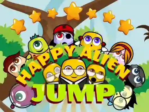 Igra Happy Alien Jump spletu