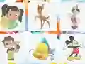 Igra Cartoon Characters: Memory spletu