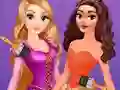 Igra Disney Princesses Rainbow Dresses spletu