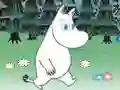 Igra Moomins: reading with adjectives spletu