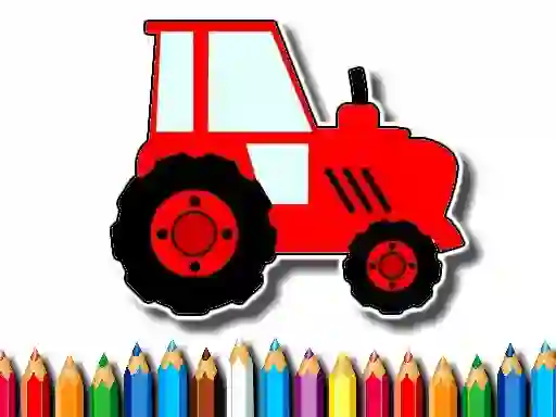 Igra Easy Kids Coloring Tractor spletu