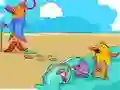 Igra Cartoon Birds Differences spletu