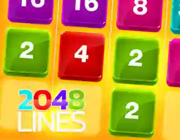 Igra 2048 Lines spletu