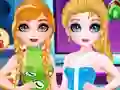 Igra Princesses Trendy Social Networks spletu