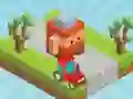 Igra Blocky Road spletu