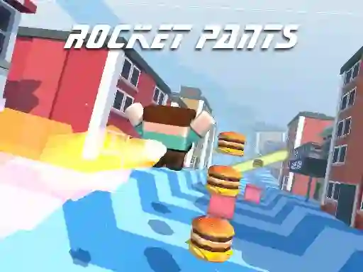 Igra Rocket Pants Runner 3D spletu