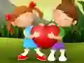 Igra Valentines Bubble Wheel spletu