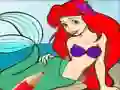Igra Princess Mermaid Coloring Game spletu