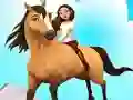 Igra Horse Run 3D spletu