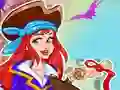 Igra Pirate Princess Halloween Dress Up spletu