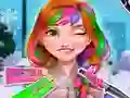 Igra Annie's Winter Chic Hairstyles spletu