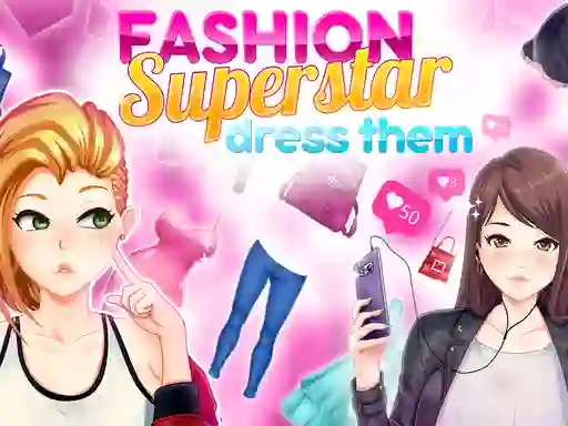 Igra Fashion Superstar Dress Them spletu