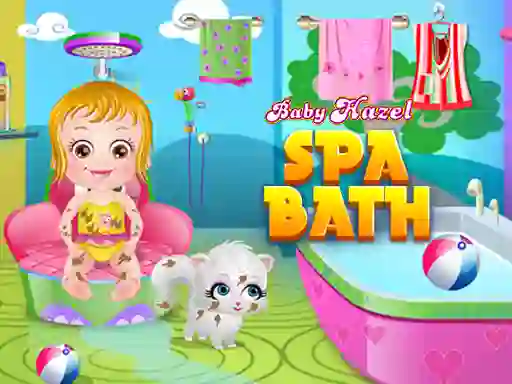 Igra Baby Hazel Spa Bath spletu