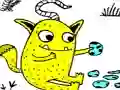 Igra Funny Monsters Puzzle spletu