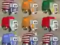 Igra Garbage Trucks Matching spletu