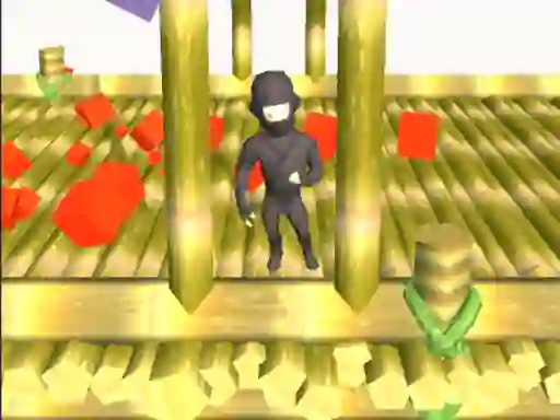 Igra Ninja Runs 3d spletu