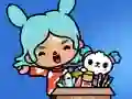 Igra Toca Coloring Book spletu
