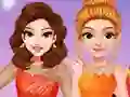 Igra Princesses Ice Skating Dress Up spletu