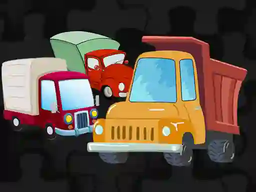 Igra Cartoon Truck Jigsaw spletu