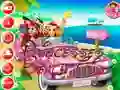 Igra Princesses Beach Trip spletu