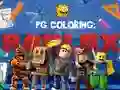 Igra PG Coloring Roblox spletu