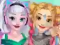 Igra Elsa and Rapunzel Future Fashion spletu