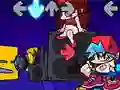 Igra Friday Night Funkin vs Geometry Dash spletu