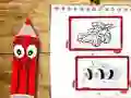 Igra Back To School Cars Coloring Book spletu