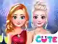 Igra Frozen Princess New years Eve spletu